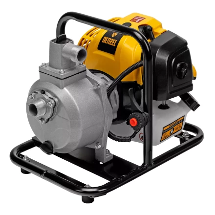 Мотопомпа бензиновая для чистой воды Denzel PX-25, 52 см3, 1&quot;, 170 л/мин, глуб 8 м, напор 30 м 99205 купить в Урае