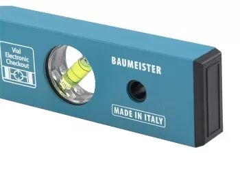 Уровень алюминиевый усиленный 600 мм толщина профессиональный 2 мм 3 глазка  GROSS 33625 купить в Урае