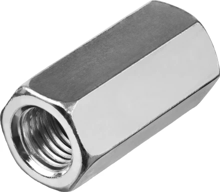 Гайка ЗУБР переходная, DIN 6334, оцинкованная, M8, ТФ6, 3 шт. 4-303756-08 купить в Урае