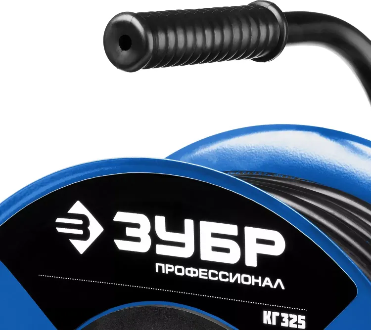 Удлинитель на катушке "КГ 325", 30 м, 4000 Вт, 4 гнезда, IP44, КГ 3х2,5 кв мм, ЗУБР 55079-30 купить в Урае