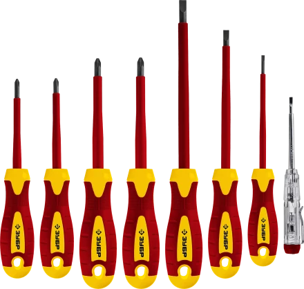 Наборы отверток диэлектрических ПРОФИ ЭЛЕКТРИК серия ПРОФЕССИОНАЛ купить в Урае