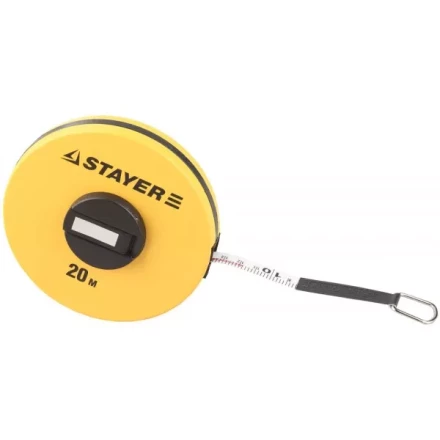 Мерная лента STAYER &quot;STANDARD&quot; фиберглассовая двусторонняя, 20м 34153-20 купить в Урае