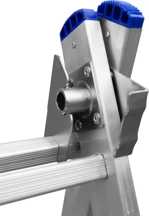 Лестница ЗУБР универсальная, двухсекционная со стабилизатором, 8 ступеней 38821-08 купить в Урае