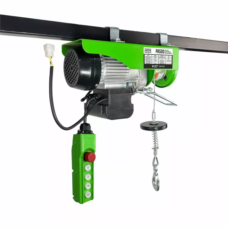 Мини таль электрическая комбинированная HITCH РА500 250/500кг 12/6м 220В (SZ086108) купить в Урае