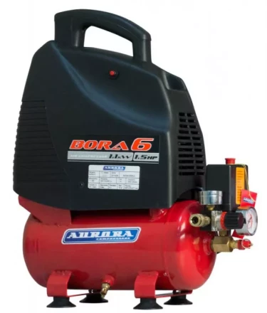 Компрессор безмасляный поршневой прямой привод Aurora BORA-6 купить в Урае