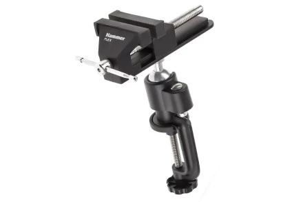 Тиски поворотные HAMMER TS100, шарнирные купить в Урае