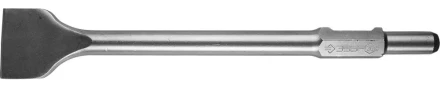 Зубило ЗУБР HEX 30 лопаточное для отбойных молотков и бетоноломов, шестигранный хвостовик 30мм, 75х450мм 29374-75-450 купить в Урае