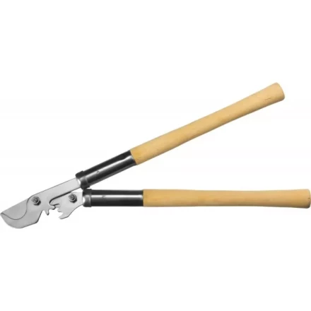 Сучкорез РОСТОК с зубчатым усилителем и деревянными ручками, 550мм 40207_z01 купить в Урае