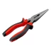 Длинногубцы прямые Matrix, 200 мм, хром-ванадий, двухкомпонентные рукоятки, 17311 купить в Урае