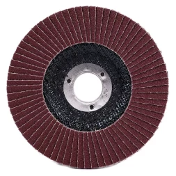 Круг MESSER шлифовальный лепестковый торцевой плоский (электрокорунд) А60(П) 125х22