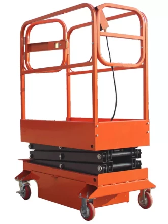 Подъемник ножничный передвижной 240 кг 3,9/5,9 м TOR GTJY AC 220В сетевой 1009021 купить в Урае