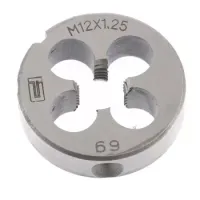 Плашка М12 х 1,25 мм  СИБРТЕХ 77030