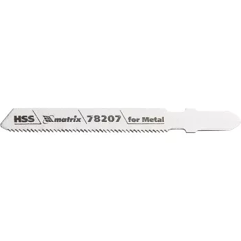 Полотна для электролобзика  по металлу, 3 шт. T118A, 50 х 1,2мм, HSS MATRIX Professional 78207 купить в Урае
