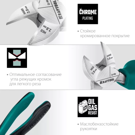 Бокорезы KRAFTOOL 160 мм 22011-5-16 купить в Урае