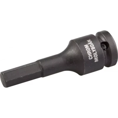 Торцовая головка KRAFTOOL "INDUSTRIE QUALITAT" ударная (1/2"), HEX, Cr-Mo, фосфатированная, H10 27950-10_z01
