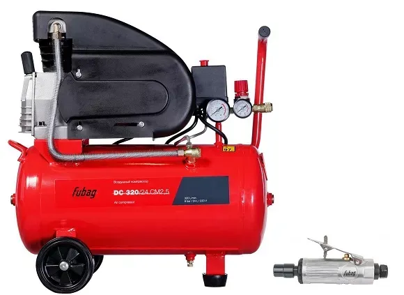 Компрессор масляный поршневой прямой привод FUBAG DС 320/24 CM2.5 купить в Урае
