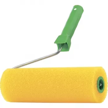 Валик &quot;СТРУКТУРНЫЙ&quot; поролоновый с ручкой, &quot;шероховатый&quot;, 240 мм СИБРТЕХ 80236 купить в Урае