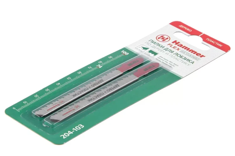 Пилки для лобзика HAMMER JG WD T101BR (2pcs) купить в Урае