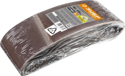 Лента шлифовальная бесконечная ЗУБР &quot;СТАНДАРТ&quot; на тканевой основе, для ЛШМ, P120, 100х610мм, 5 шт 35343-120 купить в Урае