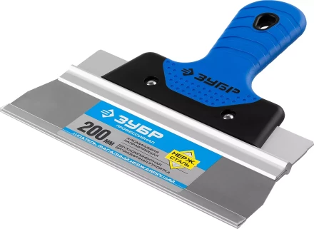 Шпатель ЗУБР &quot;ПРОФЕССИОНАЛ&quot; ФАСАДНЫЙ нержавеющий, 2к ручка. 200мм 10049-20_z03 купить в Урае