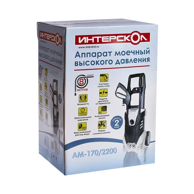 Минимойка-мойка высокого давления ИНТЕРСКОЛ АМ-170/2200 купить в Урае