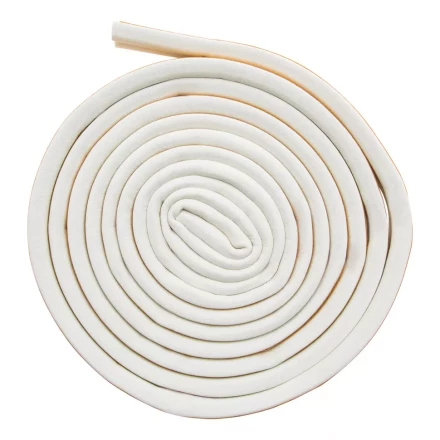 Уплотнитель резиновый, 6 м, профиль &quot;D&quot;, белый Сибртех 88915 купить в Урае