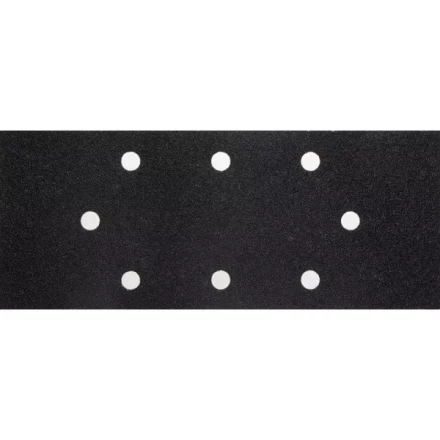 Лист шлиф. универсал. URAGAN &quot;Оптимален для твердых пород дерева&quot; 8 отверстий по линии, для ПШМ, P60, 93х230мм, 50шт 907-22102-060-50 купить в Урае