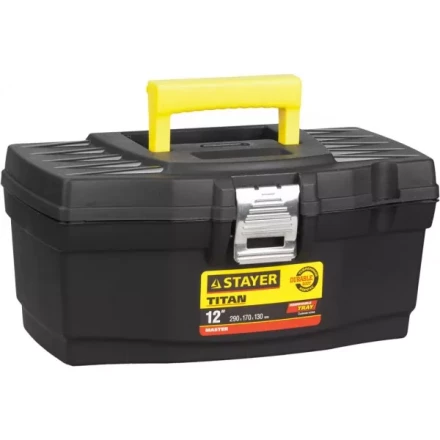 Ящик для инструмента &quot;TITAN-12&quot; пластиковый, STAYER 38016-12 купить в Урае