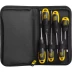 Набор JCB: Отвертки, хромомолибденовая сталь S2, двухкомпонентные рукоятки, магнитный наконечник, 7 предм, чехол JSD019 купить в Урае