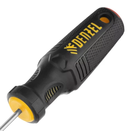 Отвертка PH0х75 мм, CrV, трехкомпонентная рукоятка Denzel 12171 купить в Урае