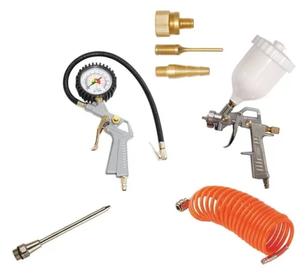 Компрессор безмасляный поршневой прямой привод Fubag  Expert Set OL195/24+5 предметов  купить в Урае