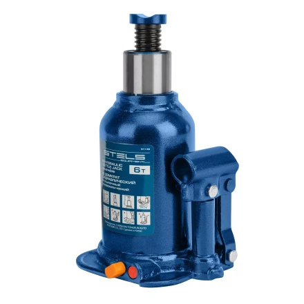 Домкрат гидравлический бутылочный телескопический Stels 51149, 6 т, подъем 180-410 мм 51149 купить в Урае