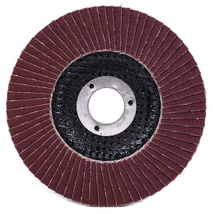 Круг MESSER шлифовальный лепестковый торцевой плоский (электрокорунд) А80(П) 125х22 купить в Урае