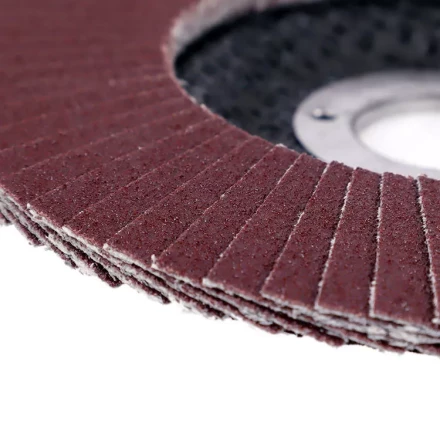 Круг MESSER шлифовальный лепестковый торцевой плоский (электрокорунд) А80(П) 125х22 купить в Урае