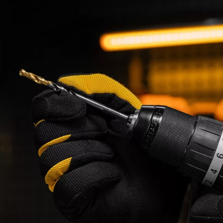 Сверло спиральное по металлу Denzel 5,5 x 93мм, Р6М5, Golden Tip, многогранная заточка, 718277 купить в Урае