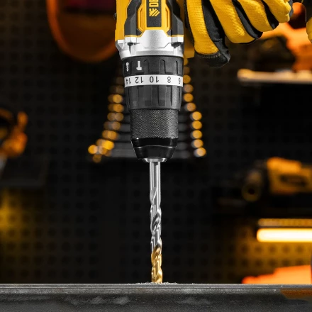 Набор сверл по металлу Denzel 723009, 1-13 мм, Р6М5-TiN, Golden Tip, 25 шт купить в Урае