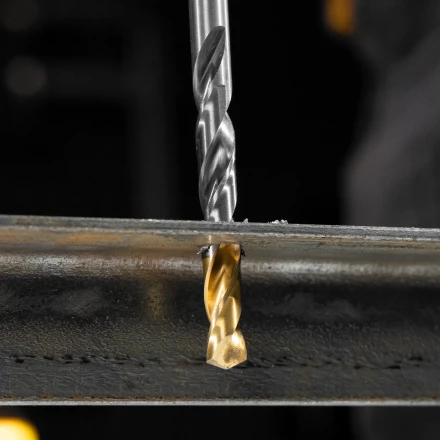 Набор сверл по металлу Denzel 723009, 1-13 мм, Р6М5-TiN, Golden Tip, 25 шт купить в Урае