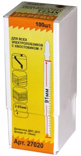 Пилка для электролобзика T234 X PROGR HCS 1шт/100 Энкор 27020 купить в Урае