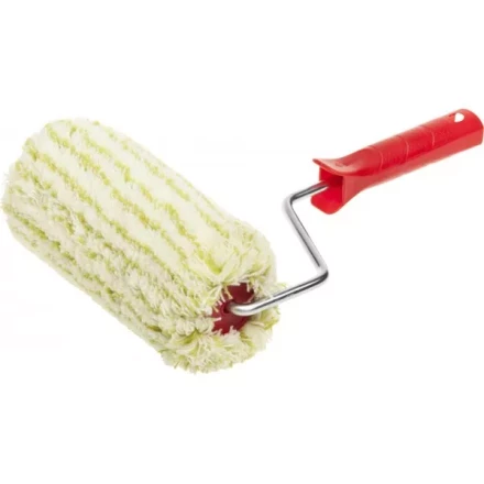 Валик ЗУБР &quot;ЭКСПЕРТ&quot; ФАСАДНЫЙ-ГИГАНТ &quot;МАКСПРОФИ&quot;, полиакрил, ворс 22мм, ручка 8мм, d=68/180мм 03508-18 купить в Урае