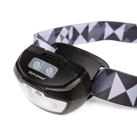 Фонарик налобный светодиодный КВТ HL-6553 с сенсором движения (82068) купить в Урае