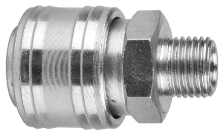 Переходник KRAFTOOL &quot;EXPERT QUALITAT&quot; для пневмоинструмента, резьба 1/4&quot; &quot;папа&quot; - быстросъемное соединение &quot;мама&quot; 6594 купить в Урае