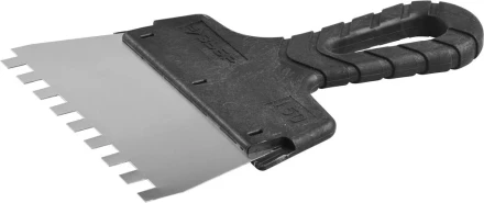 Шпатель ЗУБР &quot;МАСТЕР&quot; ФАСАДНЫЙ, нержавеющее полотно, 150мм, зуб 8х8мм 10078-15-08 купить в Урае