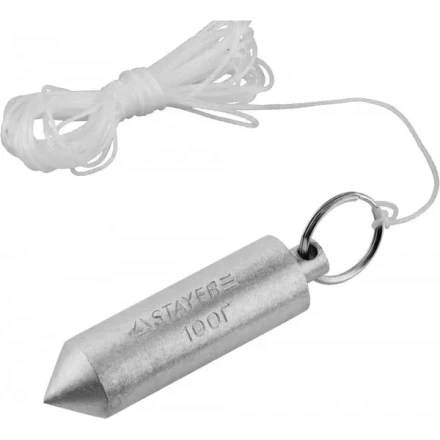 Отвес STAYER &quot;MASTER&quot; строительный со шнуром, 100г 0635-10_z01 купить в Урае