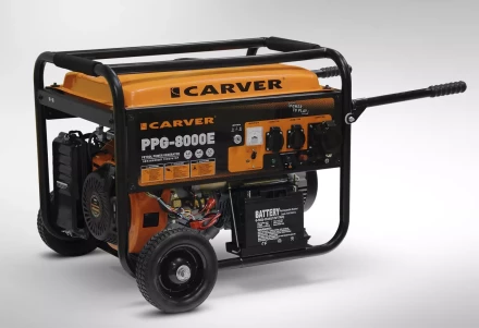 Генератор бензиновый CARVER PPG-8000Е LT-190F купить в Урае