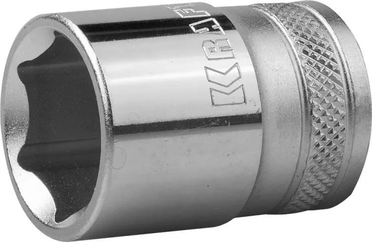 Торцовая головка KRAFTOOL "INDUSTRIE QUALITAT", Cr-V, FLANK, хромосатинированная, 1/2", 21 мм 27805-21_z01 купить в Урае