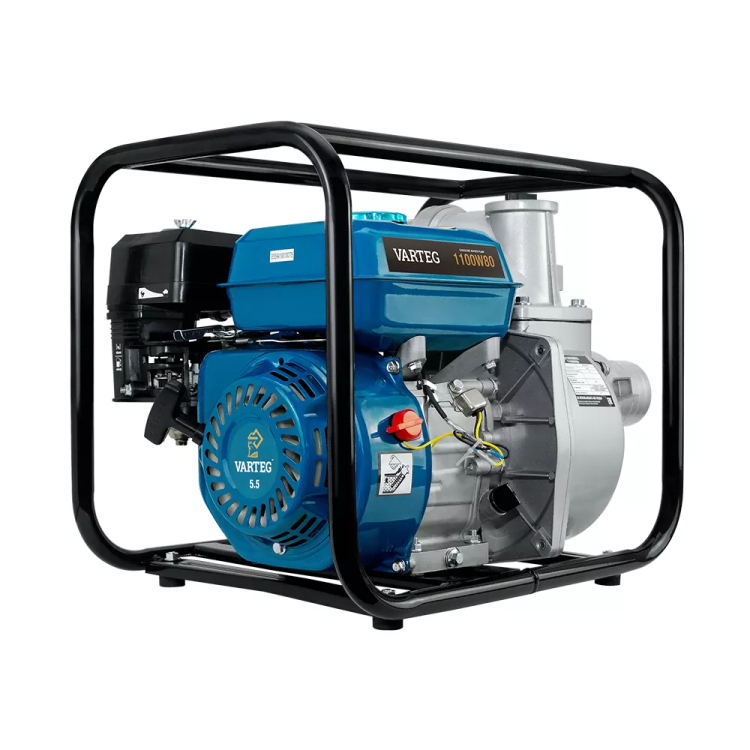 Мотопомпа бензиновая VARTEG 1100W80 купить в Урае