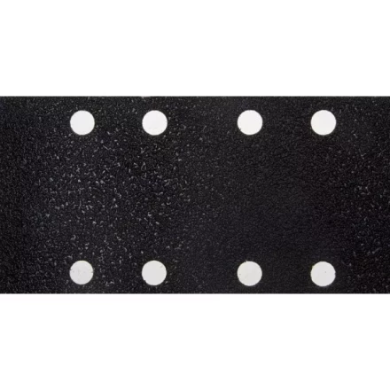 Лист шлиф. универсал. URAGAN &quot;Оптимален для твердых пород дерева&quot; 8 отверстий по линии, для ПШМ, P80, 80х166мм, 50шт 907-22101-080-50 купить в Урае