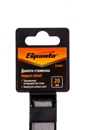 Долото-стамеска 20 мм, деревянная рукоятка// Sparta 242485 купить в Урае
