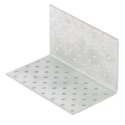 Крепежный уголок равносторонний  2,0 мм KUR 80x80x140 мм Россия Сибртех 46592