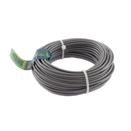 Леска для триммера круглая, армированная алюминием, 2.4 мм х 15 м, Россия Сибртех 961935 купить в Урае